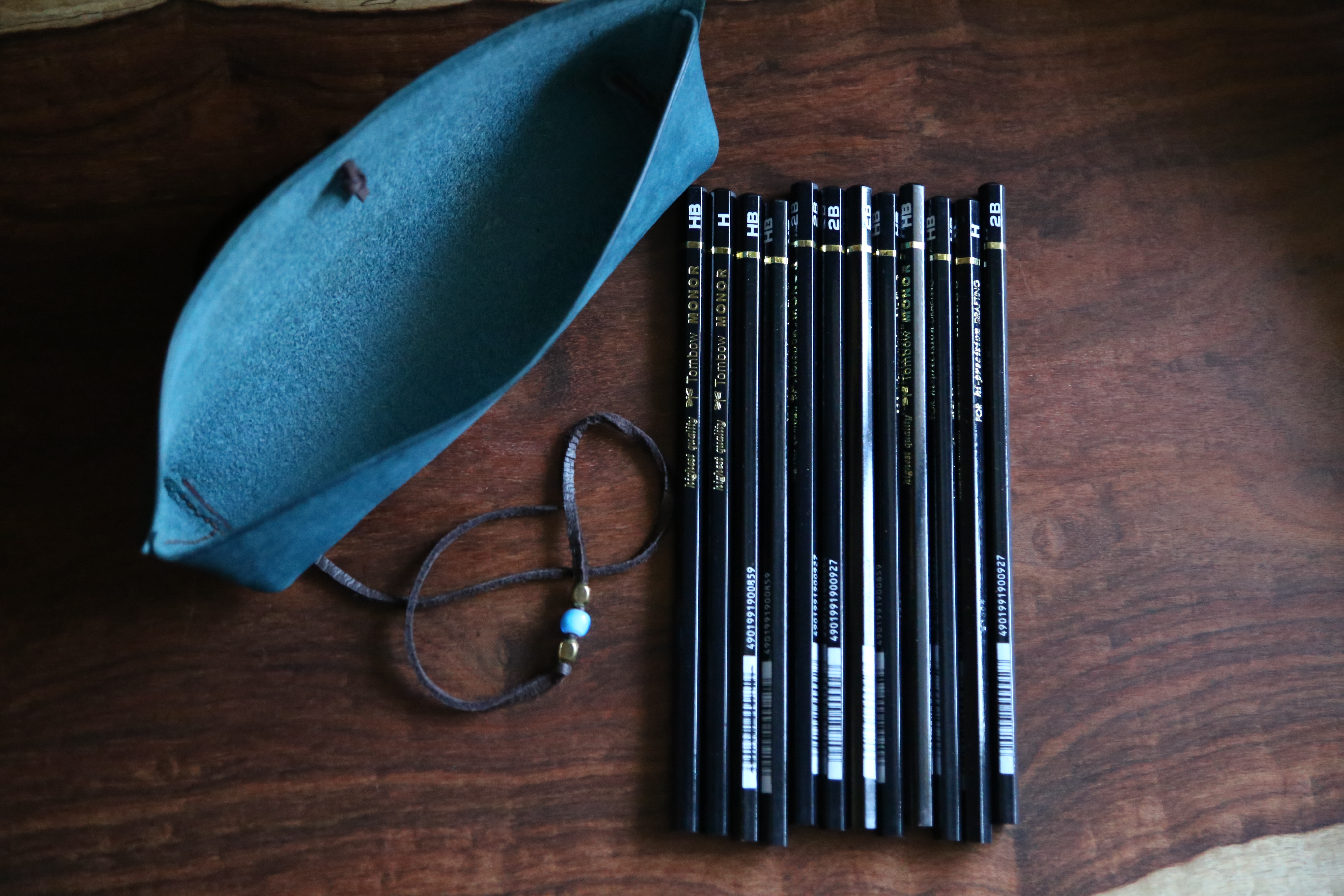 pen case “boat2” 容量実証実験 | Cobalt Leather Works