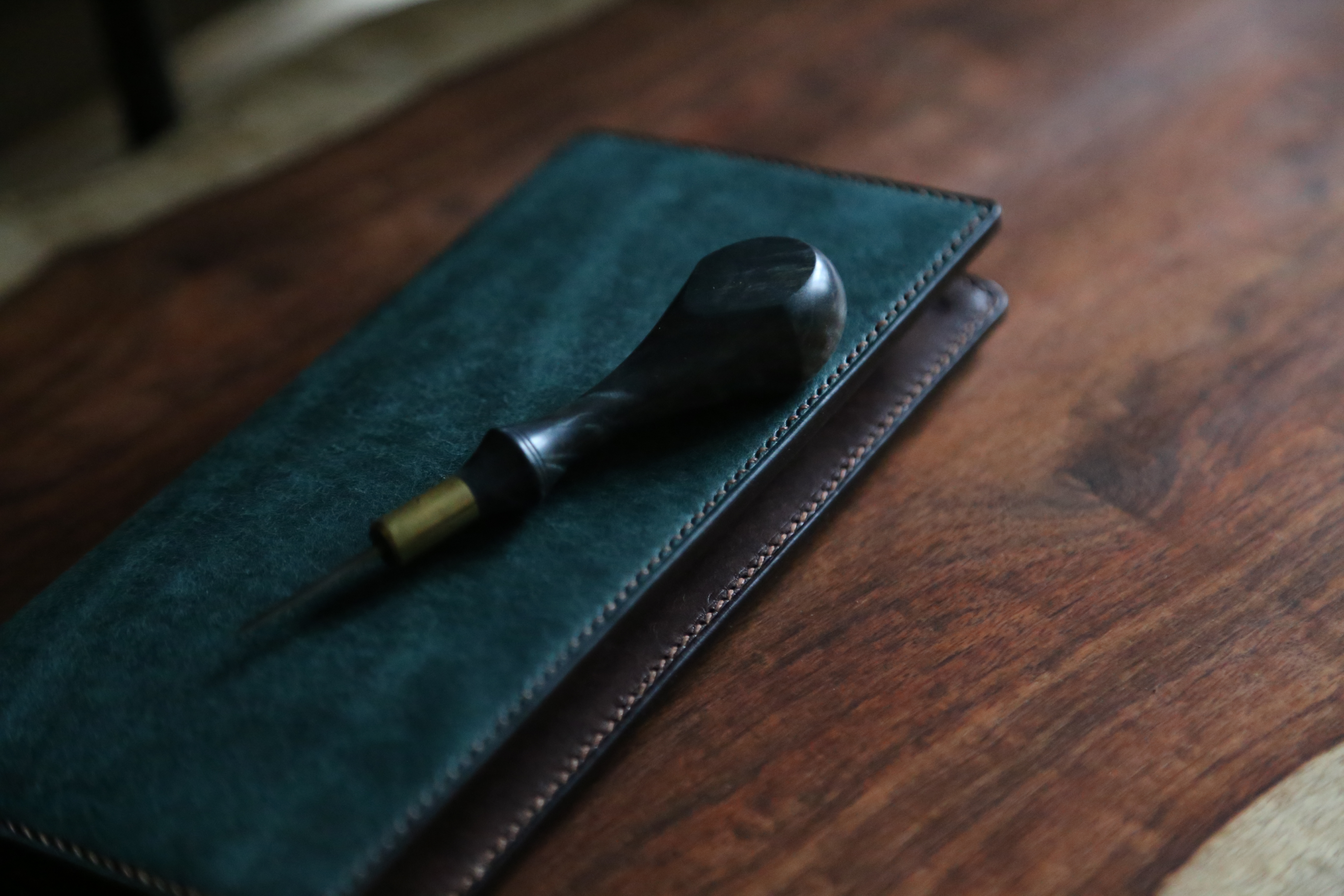 New item｜長財布の製作 | Cobalt Leather Works｜コバルトレザーワークス